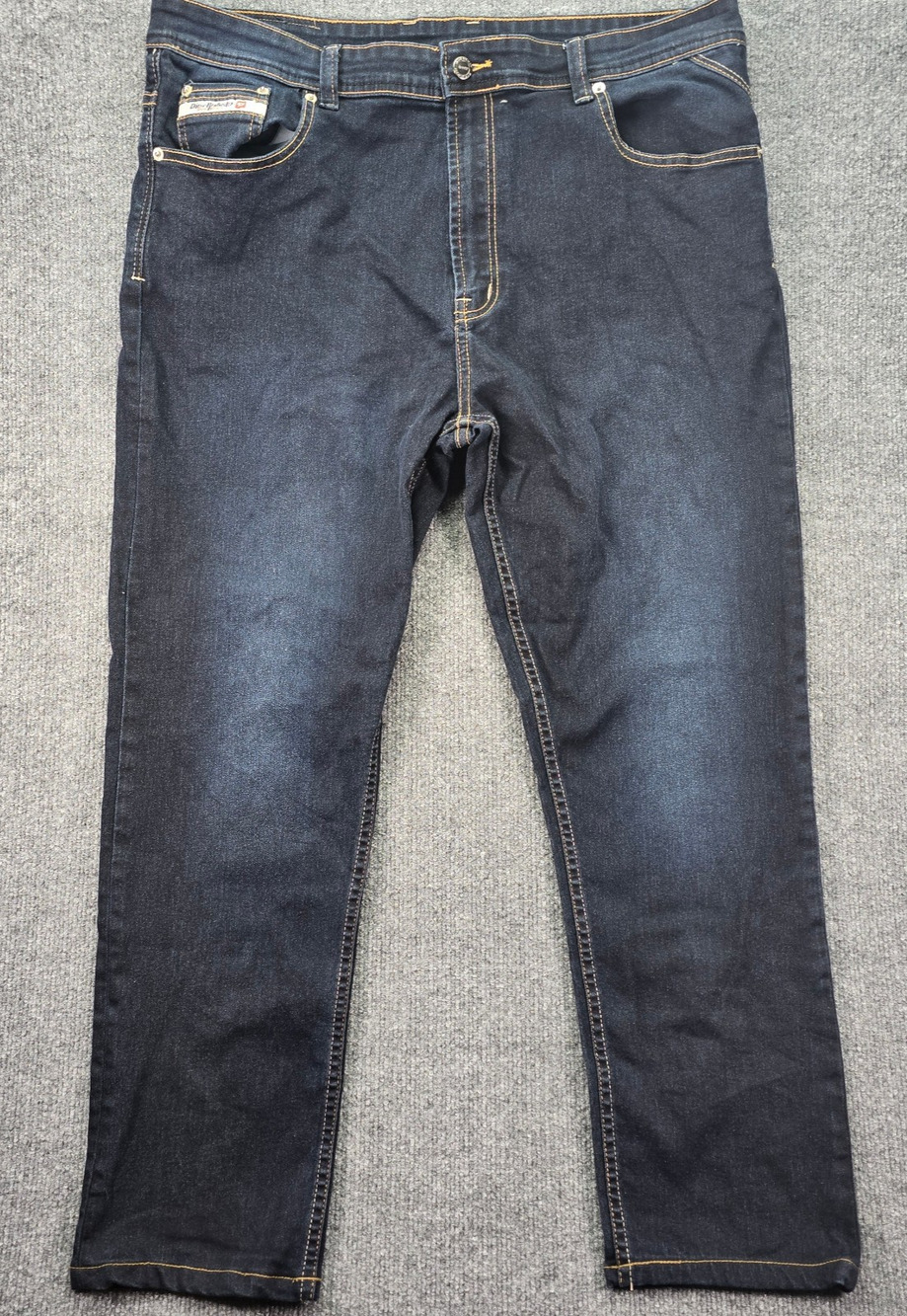 Diesel Jeans Mens 40 (38x27) Indigo Blue Denim Dark Wash Cotton 5 Pocket